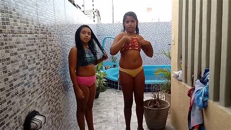 Desafio da piscina !!quarto desafio da piscina e meninas desafio da piscina 4:18 Desafio da piscina parte 4 com minha amiga - 123vid
