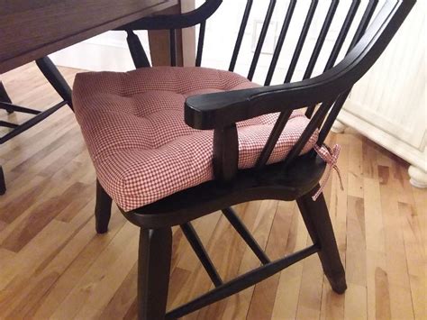 The best hanging chairs for indoor and. Madrid Red Gingham Dining Chair Pads - Latex Foam Fill ...