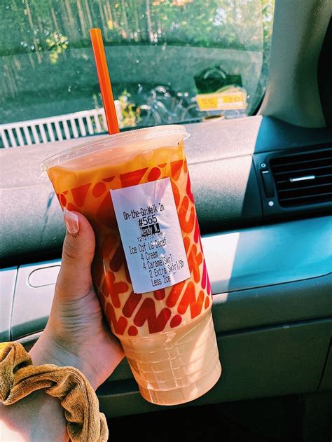 Dunkin donuts iced coffee calories. large decaf iced coffee, cream, 6 pumps of caramel, less ...