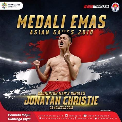 Merindukan momen ini, tulis jonatan christie di instagram pribadinya dalam foto ketika dia duduk podium dan berpose dengan medalinya. Deretan Selebriti yang 'Tergila-gila' Pesona Jonatan ...