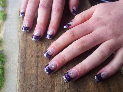 Check out these gorgeous acrylic nail designs. silver playboy nails | Nails, Hair beauty, Beauty