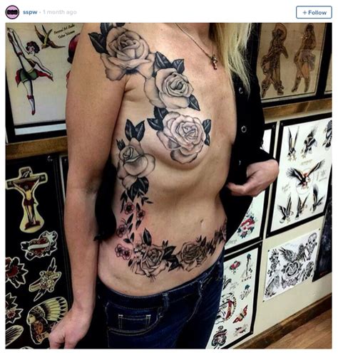 Mastectomy tattoos play a vital role in a person's physical and emotional healing after breast cancer. 13 post-mastectomy tattoos are much more than body art ...