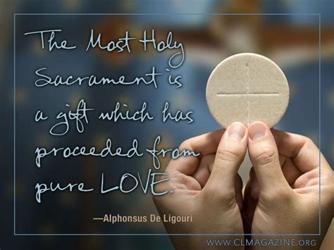 And they are a rich source of graces for us. #CorpusChristi #Love | Catholic quotes, Blessed mother ...