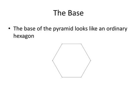 PPT - A Hexagonal Pyramid PowerPoint Presentation - ID:2769835