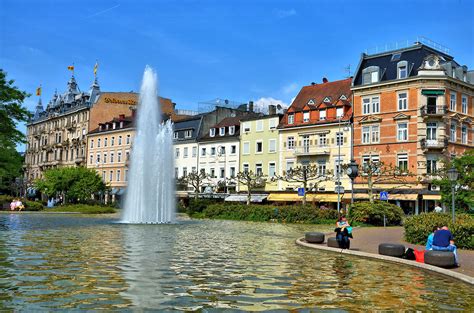 Were you unable to find any search results? Augustaplatz Square and Fountain in Baden-Baden, Germany | Encircle Photos