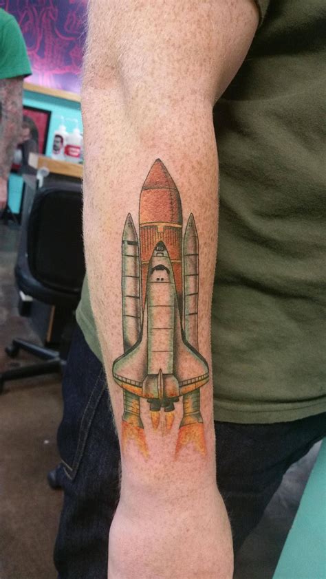 Discover, collect and share inspiration from a curated collection of tattoos by varga áron. Space sleeve Update. Space Shuttle launch Aron Matthews ...