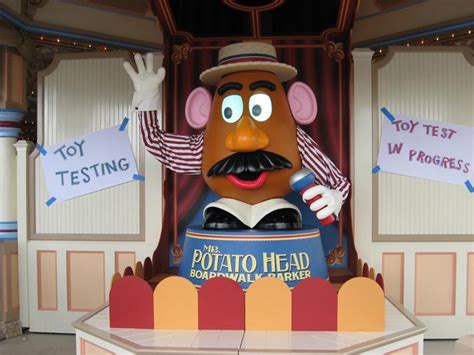 Mr potato head first went on sale in 1952. Interactive animatronic figures