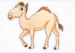 Start your camel drawing by picking an oval shape in the middle of the step 3: Cartoon Camel Drawing Step by Step for Beginners - Cartoon ...