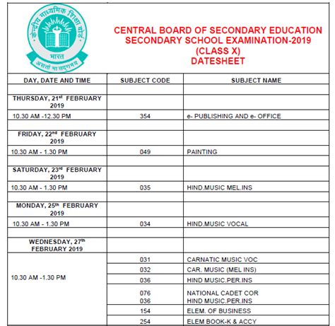 Cbse improvement/reappear exam for class 10th/12th will be organized soon. Cbse Board New Date Sheet 2020 Class 10 - Sablyan