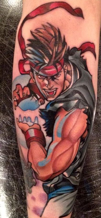 Street fighter tattoo full sleeve, not finished yet rate 1000s of pictures of tattoos, submit your own tattoo picture or just rate others. Geek dans la Peau #32 : Street Fighter - ToysAndGeek