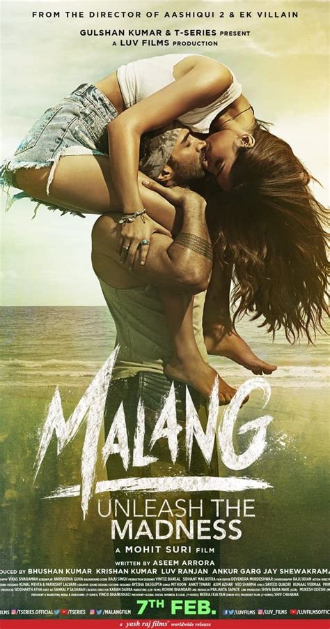 This bollywood movie takes the unconventional route about teenage angst. Malang (2020) - IMDb