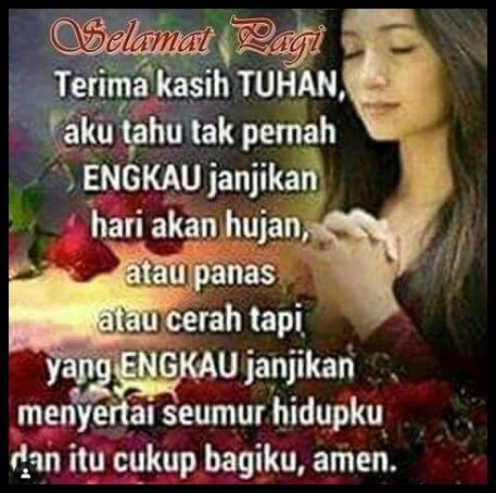 Buat kalian yang sudah merasakan pengerjaan skripsi yang. 30 Ucapan selamat pagi Kristen terbaru 2019, lengkap dengan ayat alkitabnya - yosefpedia.com