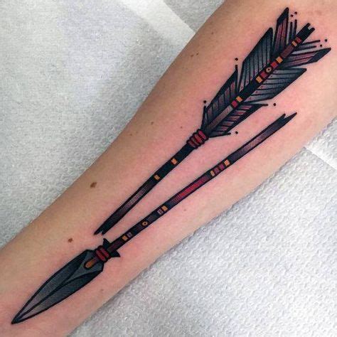 Ein tattoo bleibt dir ein leben lang. 30 Broken Arrow Tattoo Designs für Männer - Sharp Ink ...