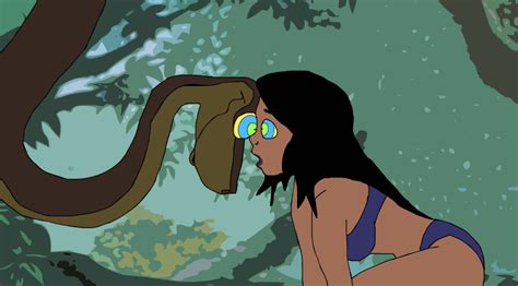 Poor shanti is held completely still by kaa's strong grip, but her eyes are still very kaa and giselle from enchanted by mikabesfamilnaya on deviantart. Kaa And Animation : Kaa animated induction 2 by ...