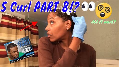 Think of it as if you were blow drying or straightening your hair. Mens S Curl Texturizer On Short Natural Hair! On a Girl ...