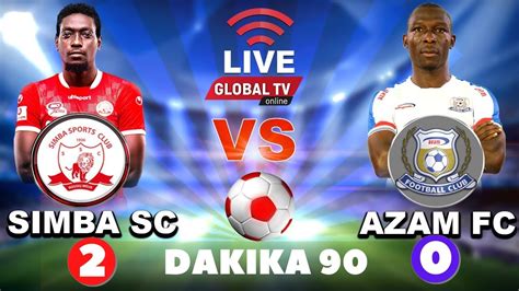 Tazama magoli yote wakati simba ikiiporomoshea dhahma ya mabao fc platinum kwenye mechi ya simba vs dodoma jiji: #LIVE: SIMBA vs AZAM FC (2-0) - SIMBA Yatinga NUSU FAINALI ...
