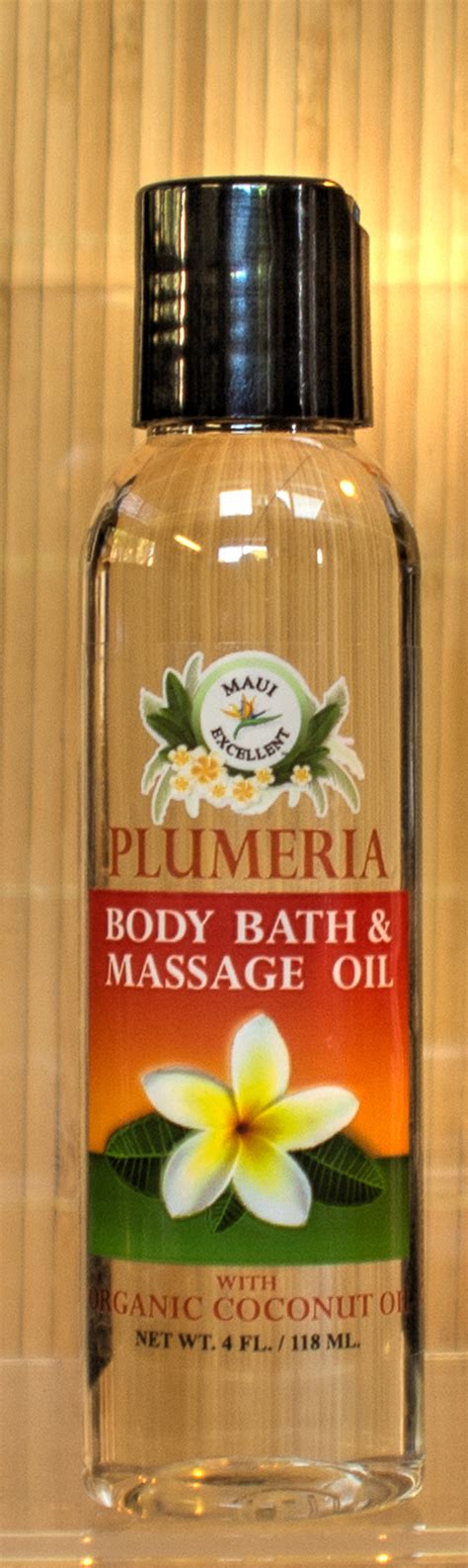 Baby massage is a great way to bond with your baby, help develop their senses, and to ease constipation and gas. Maui Excellent Plumeria Body and Bath Massage OIl