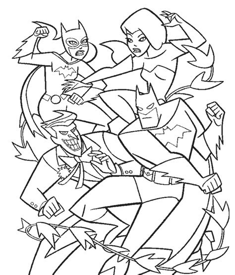 Collection of batman printable coloring pages (84) joker animated series face batman and robin cartoon Coloring Pages Of Batman And Robin - Coloring Home