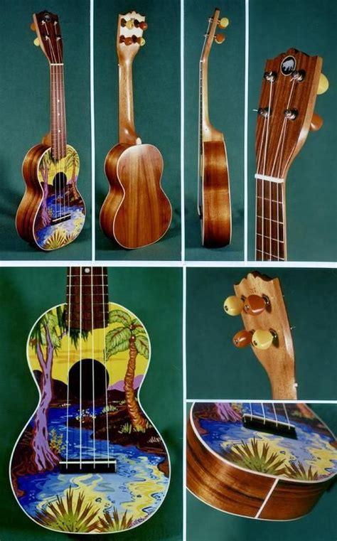 It's like naming a child i guess, the name should suit the guitar and be a name you can live with for the life of your 'baby girl' play on. beautiful | Painted ukulele, Ukulele art, Ukulele