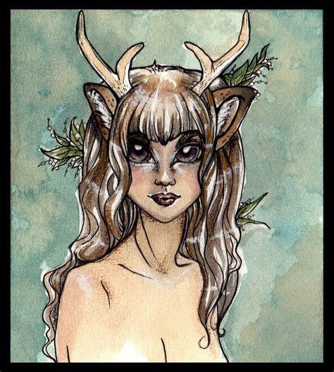 Stream tracks and playlists from lady deer. deer lady- sam | Deer girl, Painting, Illustration