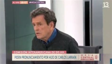 El ex timonel de rn, además, criticó la labor del segundo piso de la moneda. Carlos Larraín asegura que su familia fue "la gran ...