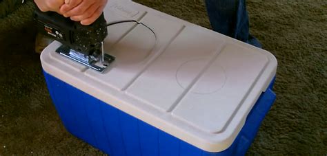 Not every air conditioner demands ice! Make A Homemade Air Conditioner Using A Cooler, Ice & A ...