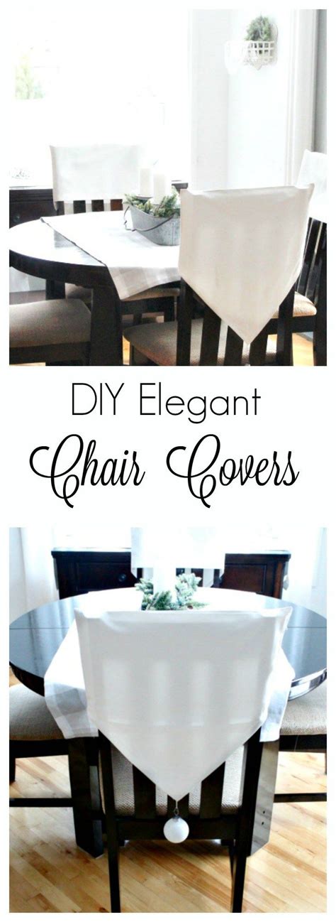 There is a lot of motif design dwelling could you are apply in order to embellish living room you, in addition. DIY Chair Back Covers Perfect for Dressing Up Kitchen ...