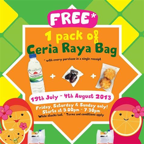 Aeon big endah parade is situated nearby to sri petaling. BestLah: AEON BiG - FREE 1 Pack Of Ceria Raya Bag (19 July ...