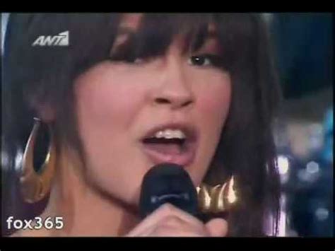 Poor little misunderstood baby no one likes a sad face but i can't remember life without him i think i did have good days i think i did have good days and why can't you just hold me and how come it is so hard? maria mena just hold me live in greek x factor - YouTube