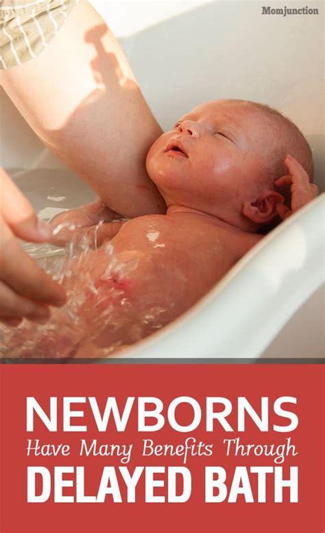 I always fed all three of my kids after taking them a bath when they were babies. Newborns Have Many Benefits Through Delayed Bath | Newborn ...