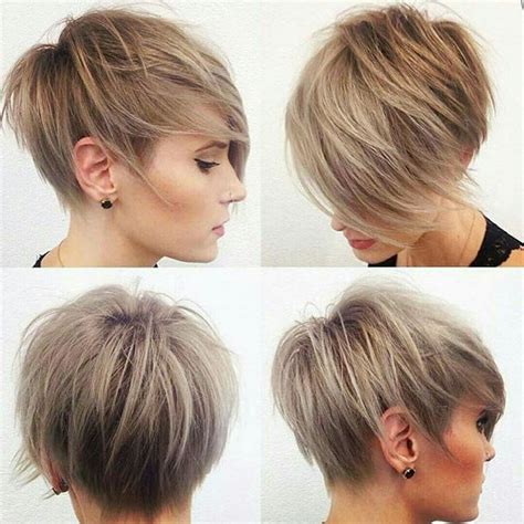 Bob hairstyles back and front you can try to change the style of your hair. Pixie Hair Styles Front and Back Views 2019 (With images ...