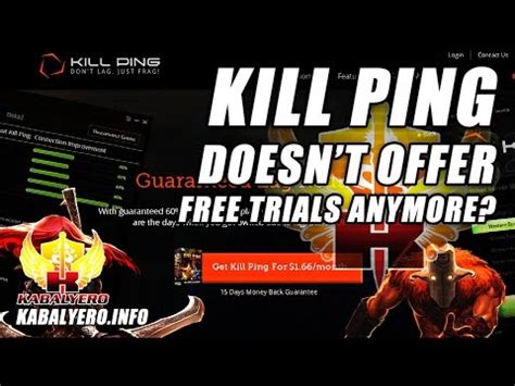 Since the account is free, i don't think this problem is serious. Kill Ping, A WTFast Alternative, Doesn't Offer Free Trials ...