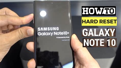 Press 6 to enable safe mode with the command prompt console in place of the windows 10 graphical user interface (for advanced users only). Galaxy Note 10/10+ : How to Hard Reset? (Recovery Mode) - YouTube