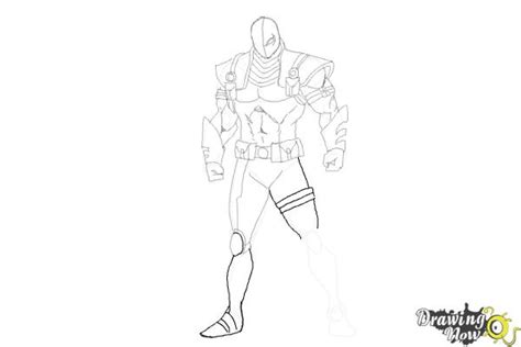 Learn how to draw deathstroke (aka: How to Draw Deathstroke - DrawingNow