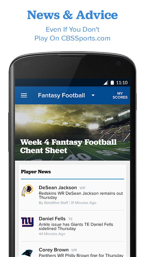 Is cbs sports fantasy down right now? CBS Sports Fantasy - Android Apps on Google Play