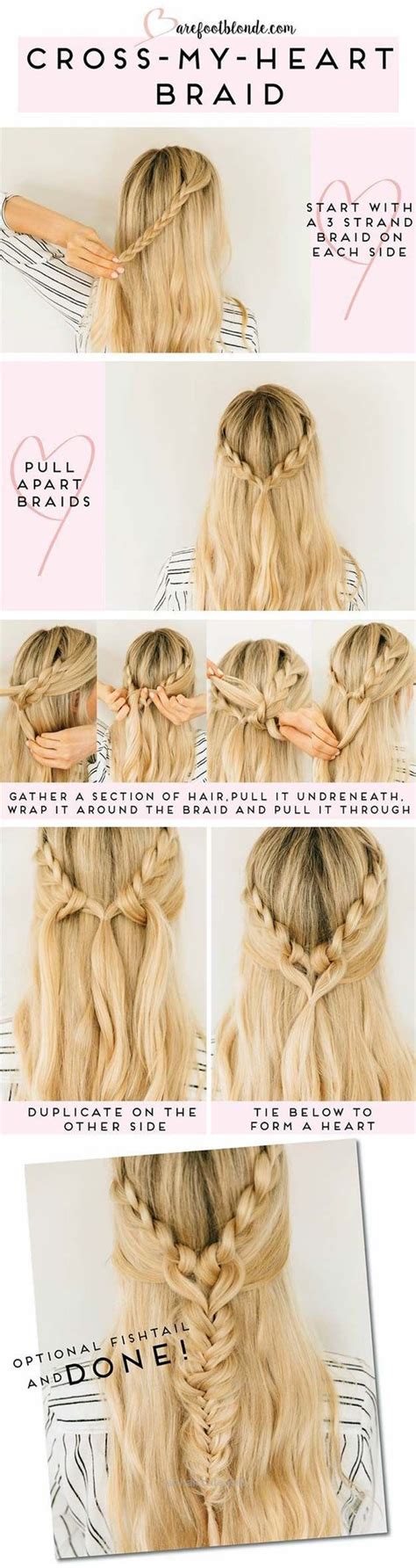 We did not find results for: Nice Best Hair Braiding Tutorials - Cross My Heart Braid ...