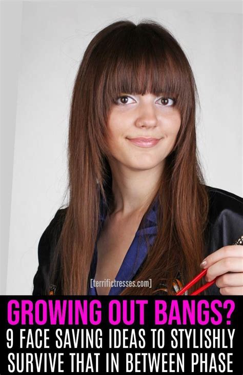 #ponieshairstyletips | Growing out bangs, Growing out fringe, Hairstyles with bangs
