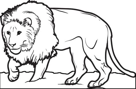 By best coloring pagesseptember 6th 2018. Lion coloring pages | The Sun Flower Pages