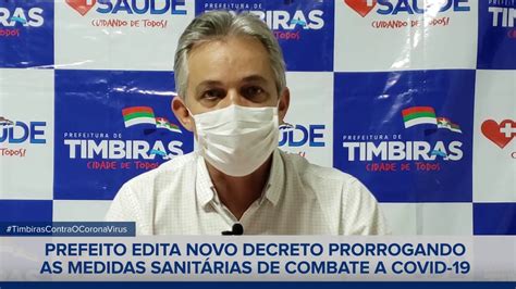 .local, um novo confinamento nacional, de três semanas, para conter a segunda onda do novo aplicar um confinamento estrito de três semanas, com a opção de prorrogar a medida, declarou o. PREFEITO EDITA NOVO DECRETO PRORROGANDO AS MEDIDAS SANITÁRIAS DE COMBATE A COVID-19 - YouTube