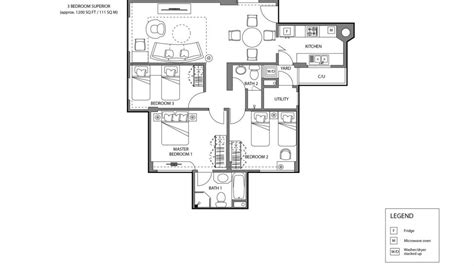 Ideal for business and leisure stays. 3 Bedroom Serviced Apartments Singapore | Rent Apartment