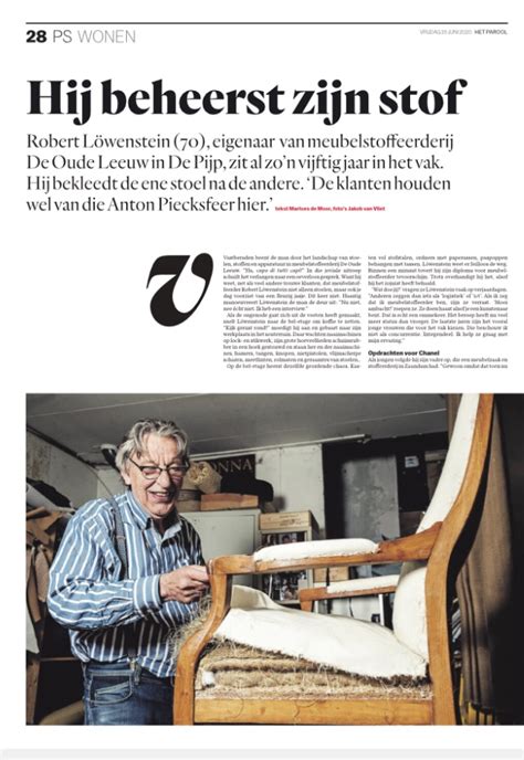Martine brand uses her dreams, feelings and emotions to create stories and dreams rich in symbols, myths and legends. Het Parool 19 juni: Meubelstoffeerder Robert Löwenstein ...