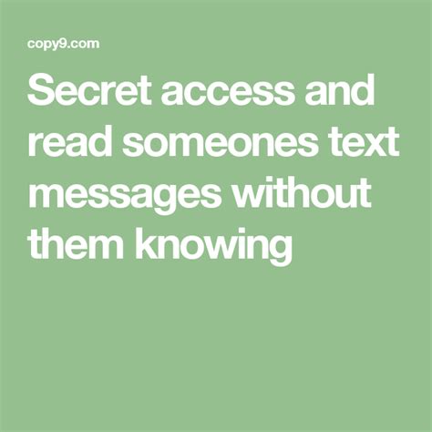 Yes, you heard the title right, hacking someone's text messages on their mobile phone remotely is now possible with the technology we currently have. Secret access and read someones text messages without them ...