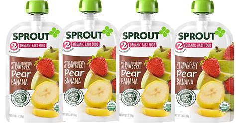 Most baby foods, even the organic ones, have preservatives and are pasteurized to make them shelf stable. Amazon: Sprout Organic Baby Food Pouches 12-Pack Only $11 ...