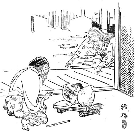 I wanted to make this one for a while. Japanese Folktale: The Tale of Momotaro | LetterPile