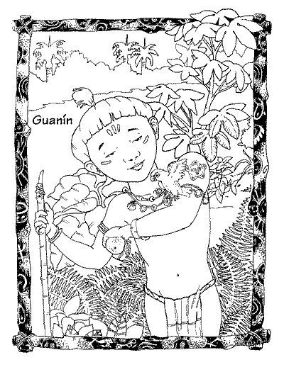 Ndn will also be hosting an indigenous peoples' day landback. Exit Studio Kids' Corner--Taíno Coloring Page | Happy ...