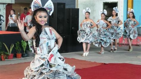 Download now desain baju dari koran asenwa design download now fashion show baju dari koran Sandi Model Webe | Foto Bugil Bokep 2017