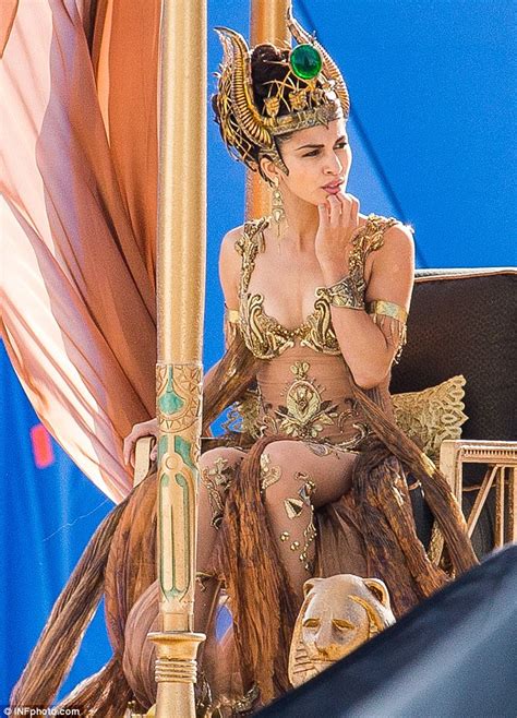Hathor was once a goddess who brought the dead to the underworld, however it was horus who saved her from such a fate. Elodie Yung slips into sexy gold bodysuit in new film God ...