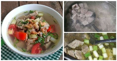 Resep masakan daging sapi seperti soto kwali daging sapi solo b anyak di cari. Soto Daging Sapi Bening. Mantap dan Segerr! - Resep Spesial