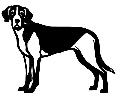 The hamiltonstövare is a breed of dog, bred as a hunting hound. Grupp 6 - FCI nr. 132 / Hamiltonstövare (Siluett) - Swede ...