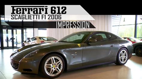 2006 ferrari 612 scaglietti kbb.com consumer reviews. FERRARI 612 SCAGLIETTI F1 2006 - Munsterhuis - Revving - GREAT V12 SOUND! | SCC TV - YouTube